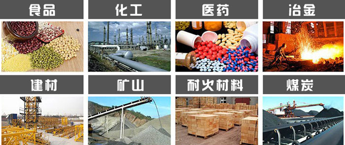 直徑1000型振動篩使用的行業(yè):食品，化工，醫(yī)藥，冶金，建材，礦山，耐火材料，煤炭等行業(yè)。