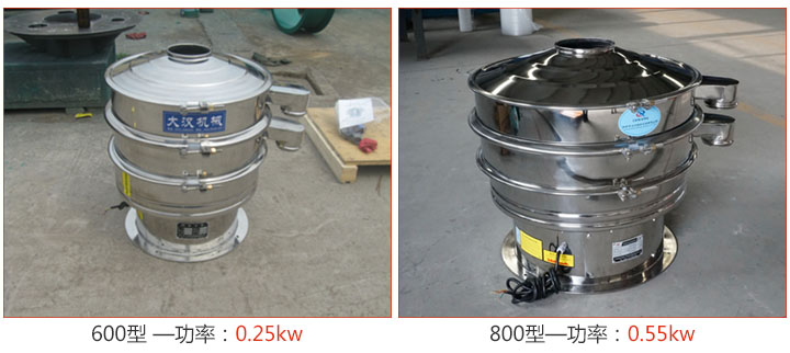 食品振動(dòng)篩同種材質(zhì)有不同大小的型號(hào)，而型號(hào)的不同就會(huì)影響價(jià)格。